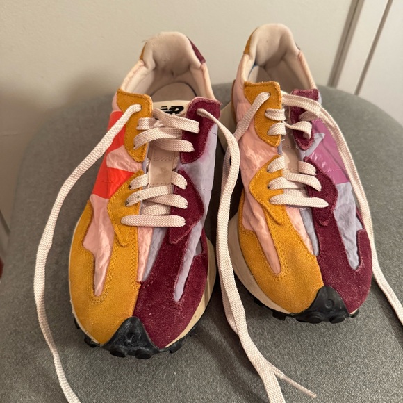 New Balance 327 'Vintage Worn Pack - Golden Hour Dust Blue' - Two Tone - Picture 5 of 13